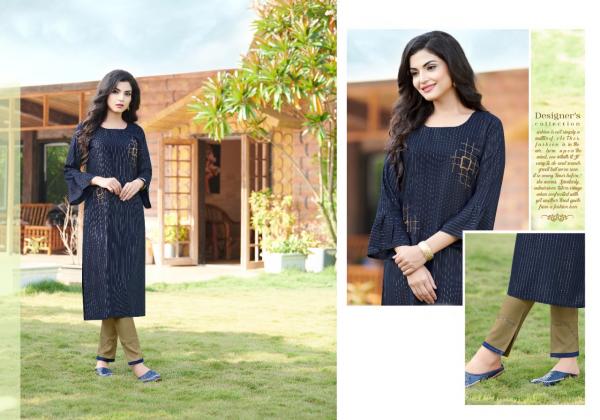 kayaa Vol 2 Rayon Katha Work Designer Exclusive Kurti collection